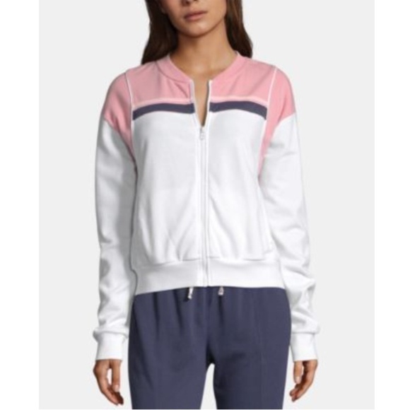 New Women's Champion Full Zip Up Jacket Warm Up Jacket Size Large - Picture 4 of 13